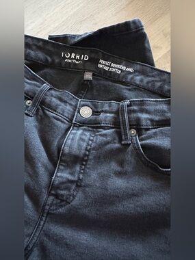 Torrid Black Vintage Stretch Boyfriend Ankle Jeans 14S